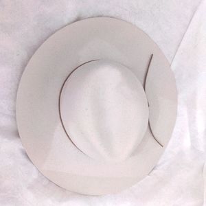 NEW Phenix white fedora hat